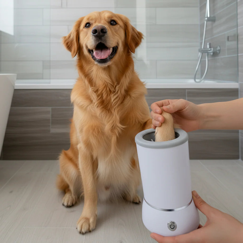 Paw-washing Machine